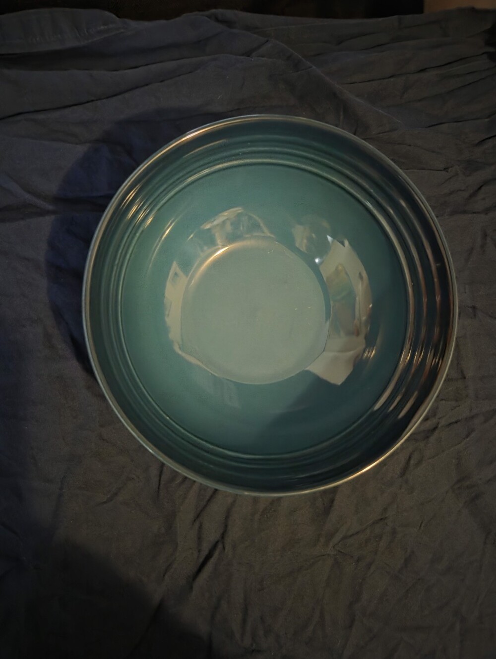 Le Creuset Deep Teal Cereal Bowl Vancouver NWT RETIRED HTF 16 cm 6 in Blue RARE